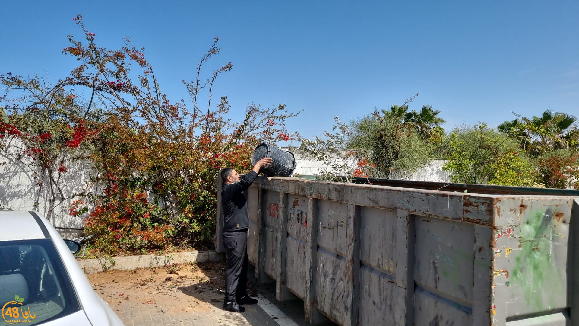 يافا: لجنة اكرام الميت تُنظم حملة لتنظيف مقبرة طاسو 